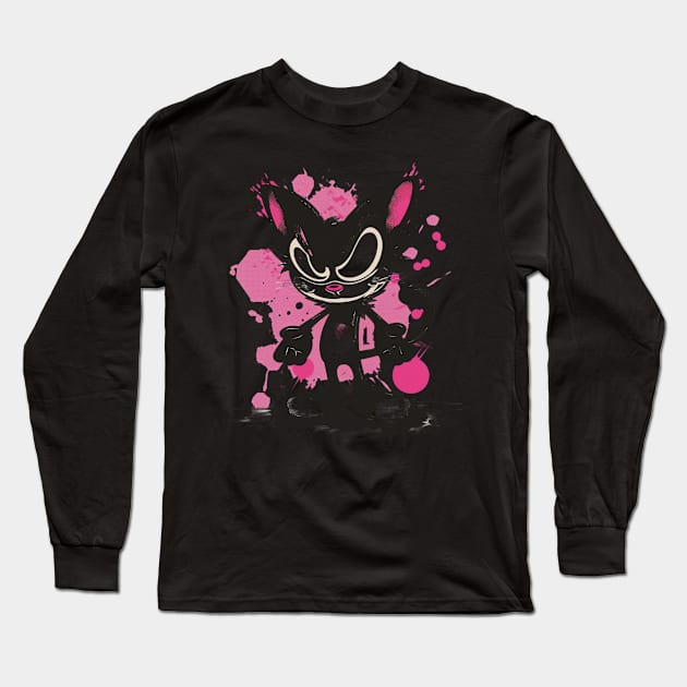 Felix The Cat Bedding Long Sleeve T-Shirt by Tosik Art1